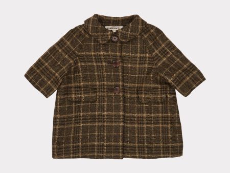 Baby Boys & Girls Green Check Shelduck Coat on Sale