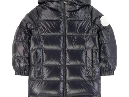 Boys Black  BERRY  Padded Down Long Parka Fashion