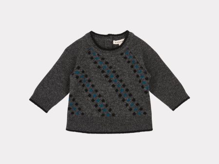 Baby Boys & Girls Charcoal Egret Jumper Fashion