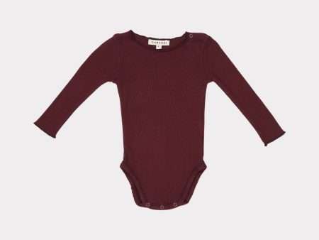 Baby Boys & Girls Maroon Snipe Romper For Cheap