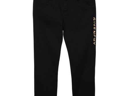 Girls Black Trousers on Sale