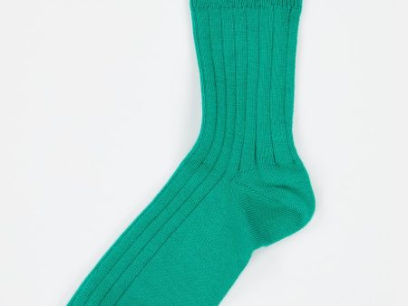 Boys & Girls Teal Rib Ankel Socks Hot on Sale