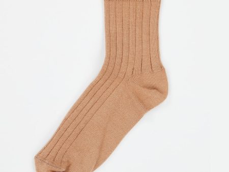 Boys & Girls Camel Rib Ankel Socks Online