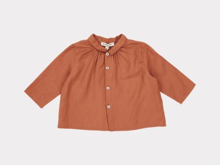 Baby Boys & Girls Terracotta Raven Shirt Hot on Sale