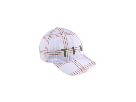 Baby Boys & Girls Light Lilac Check Cap Discount