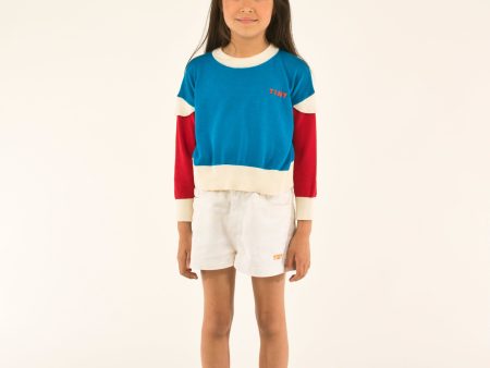 Boys & Girls White Tiny Cotton Shorts Supply