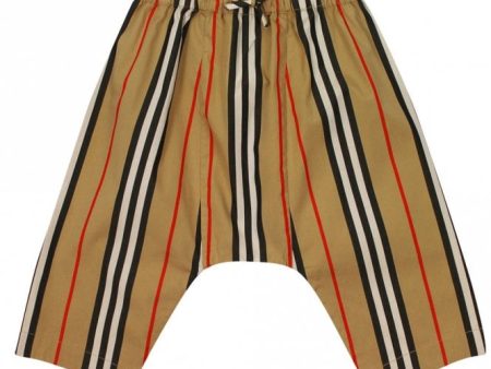 Baby Boys & Girls Archive Beige Stripe Pants Online Sale