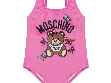 Baby Girls Dark Pink Swimsuit Online Sale