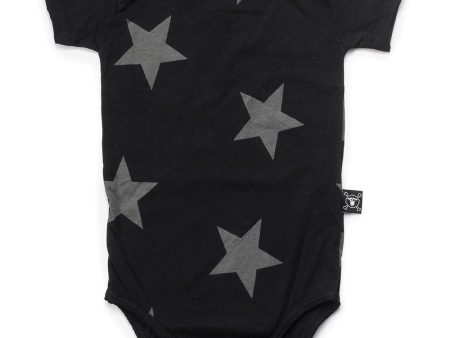 Baby Boys & Girls Black Cotton Babysuit Online now