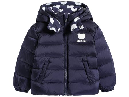 Baby Boys & Girls Navy Blue Padded Jacket Online Sale