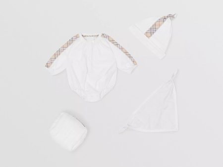 Baby Boys & Girls White Babysuit Set Online now