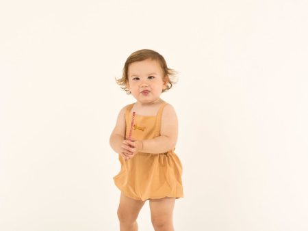 Baby Boys & Girls Toffee Cotton Shorts Cheap