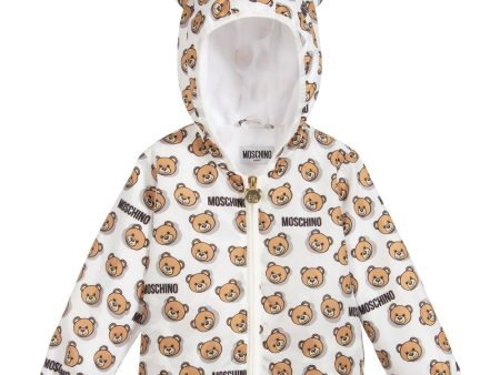 Baby Boys & Girls Ivory Printed Jacket Fashion