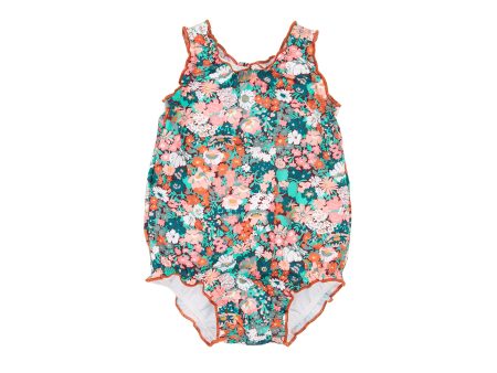 Baby Girls Floral Swimsuit Cheap