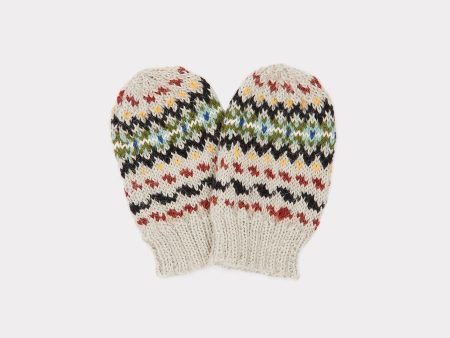 Baby Boys & Girls Grey Melange Dipper Mittons Hot on Sale