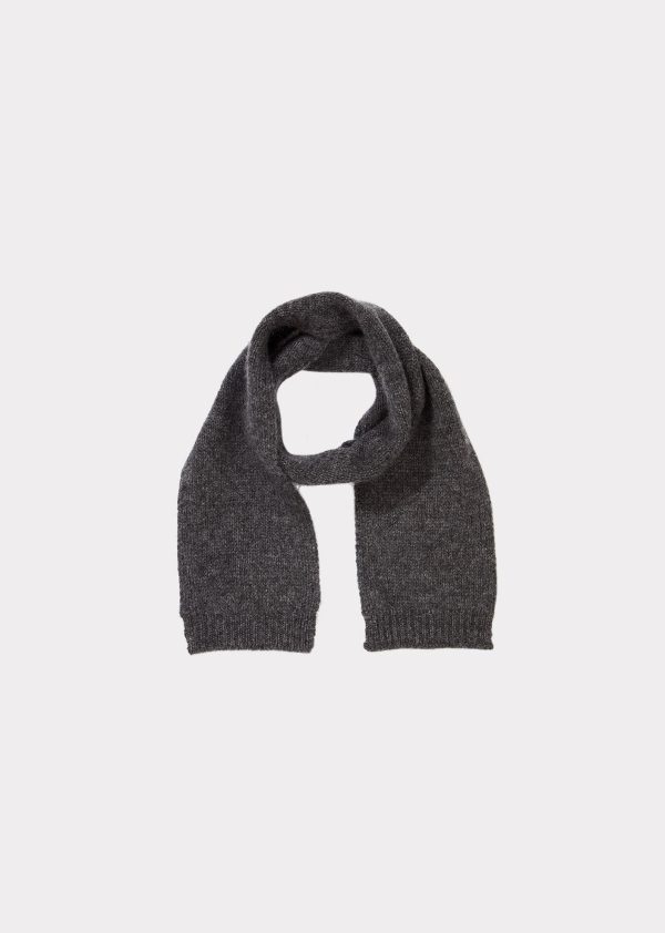 Baby Boy & Girls Grey Cashmere Scarf Fashion