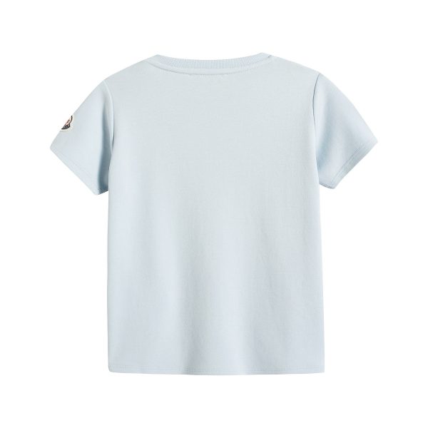 Baby Boys & Girls Blue Cotton T-Shirt For Cheap