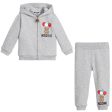 Baby Boys & Girls Grey Cotton Set For Discount