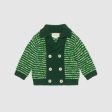 Baby Boys & Girls Green Wool Cardigan Supply