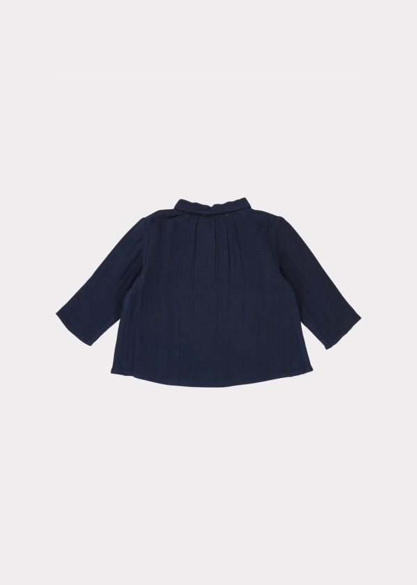 Baby Boys & Girls Dark Navy Raven Shirt Online