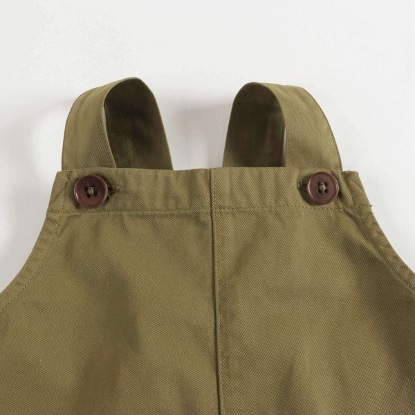 Baby Boys & Girls Green Cotton Trousers Online