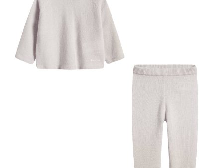 Baby Boys & Girls Grey Cashmere Set Online Hot Sale