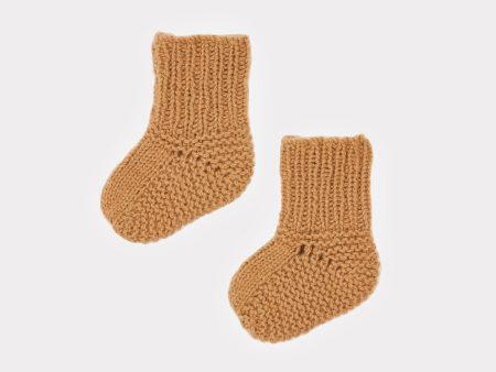 Baby Boys & Girls Camel Shrike Booties For Discount