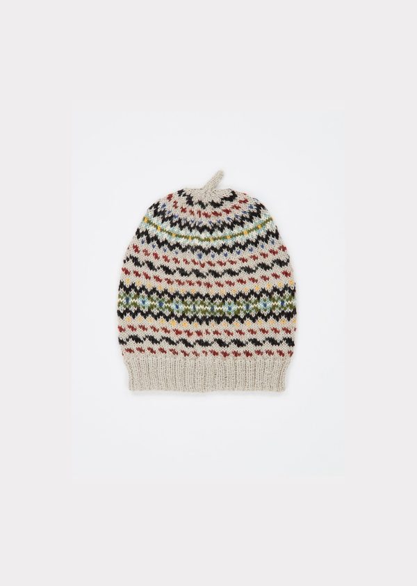 Baby Boys & Girls Grey Melange Grouse Hat Online now