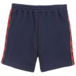 Baby Boys Blue GG Cotton Shorts Sale