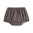 Baby Boys & Girls Brown Microcheck Cotton Shorts Supply