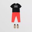 Baby Boys & Girls Black Logo Cotton T-Shirt Sale