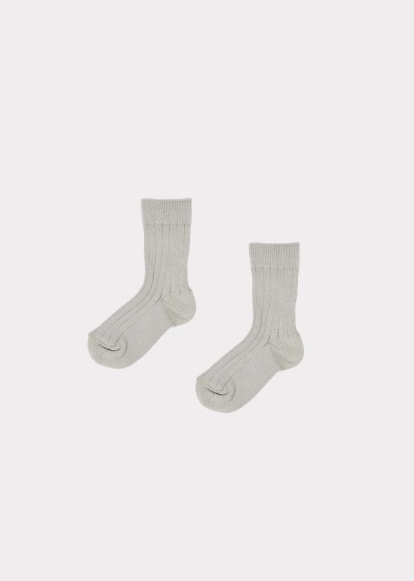 Baby Boys & Girls Grey Cotton Socks Supply