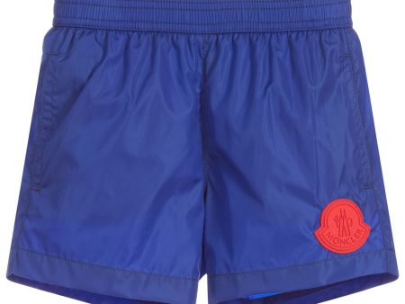 Boys Blue Swim Shorts For Sale