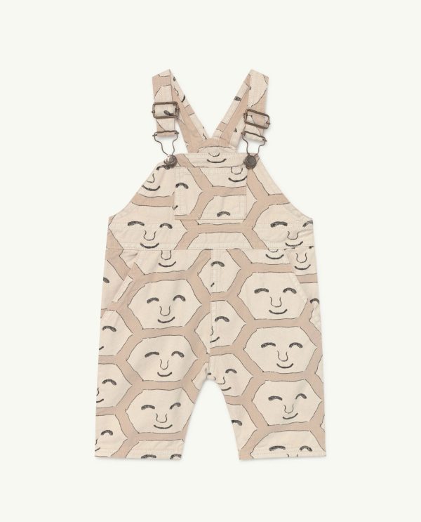 Baby Boys  & Girls Pink Face Cotton Jumpsuit on Sale