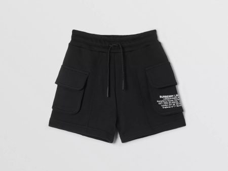 Girls Black Cotton Shorts Cheap