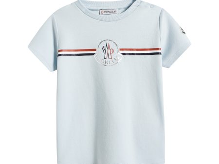 Baby Boys & Girls Blue Cotton T-Shirt For Cheap