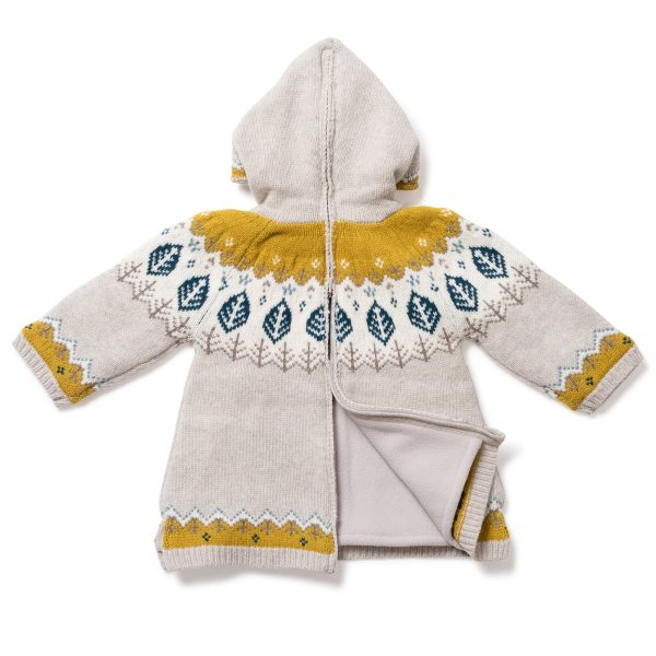 Baby Boys & Girls Jacquard Burnou For Cheap