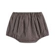 Baby Boys & Girls Brown Microcheck Cotton Shorts Supply