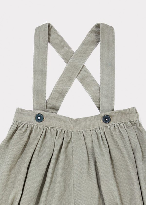 Baby Girls Light Blue Cotton Shorts Online now