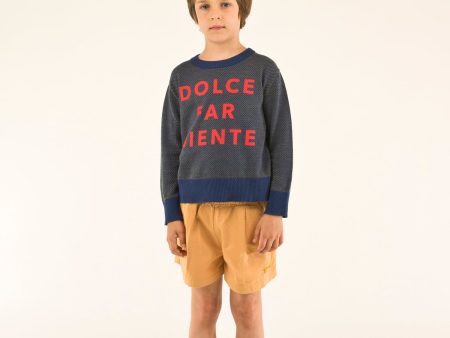 Boys & Girls Toffee Cotton Shorts For Discount