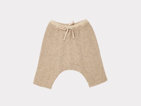 Baby Boys & Girls Khaki Wool Trousers For Cheap