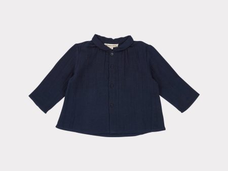 Baby Boys & Girls Dark Navy Raven Shirt Online