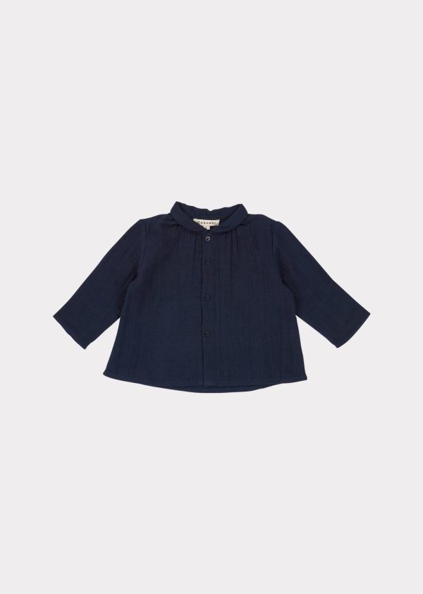 Baby Boys & Girls Dark Navy Raven Shirt Online