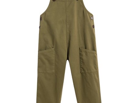 Baby Boys & Girls Green Cotton Trousers Online