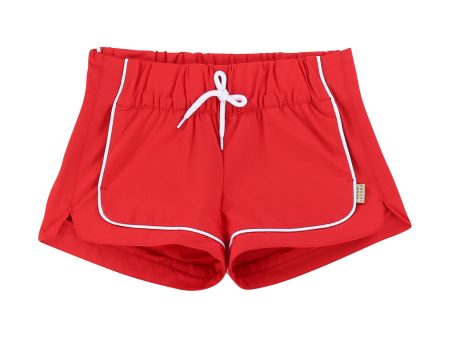 Girls Red Shorts For Cheap