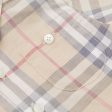 Baby Boys & Girls Beige Check Cotton Shirt Sale