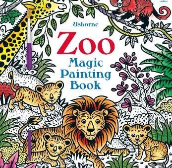 Federica Iossa: Zoo Magic Painting Book [2021] paperback Cheap