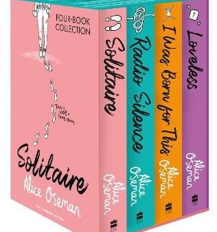 Alice Oseman: Alice Oseman Four-Book Collection Box Set (Solitaire, Radio Silence, I Was Born For This, Loveless) [2021] Cheap